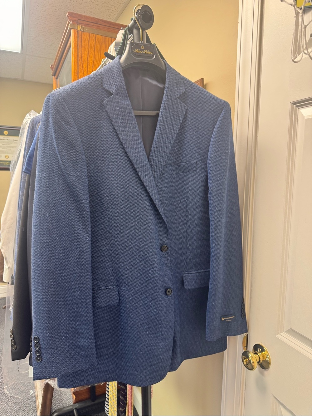 Brooks Brothers - Men's Blue Two-Button Blazer - Classic Tailored Fit